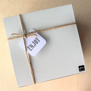 Large Square White Gift Box