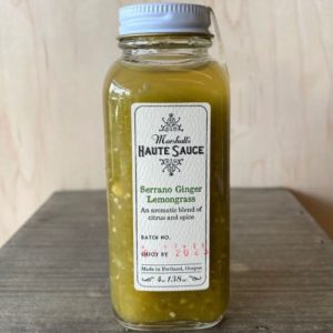 Marshall's Serrano Ginger Lemongrass Haute Sauce