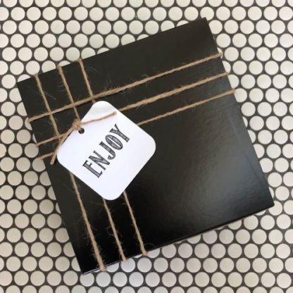 Small Square Gift Box with Twine